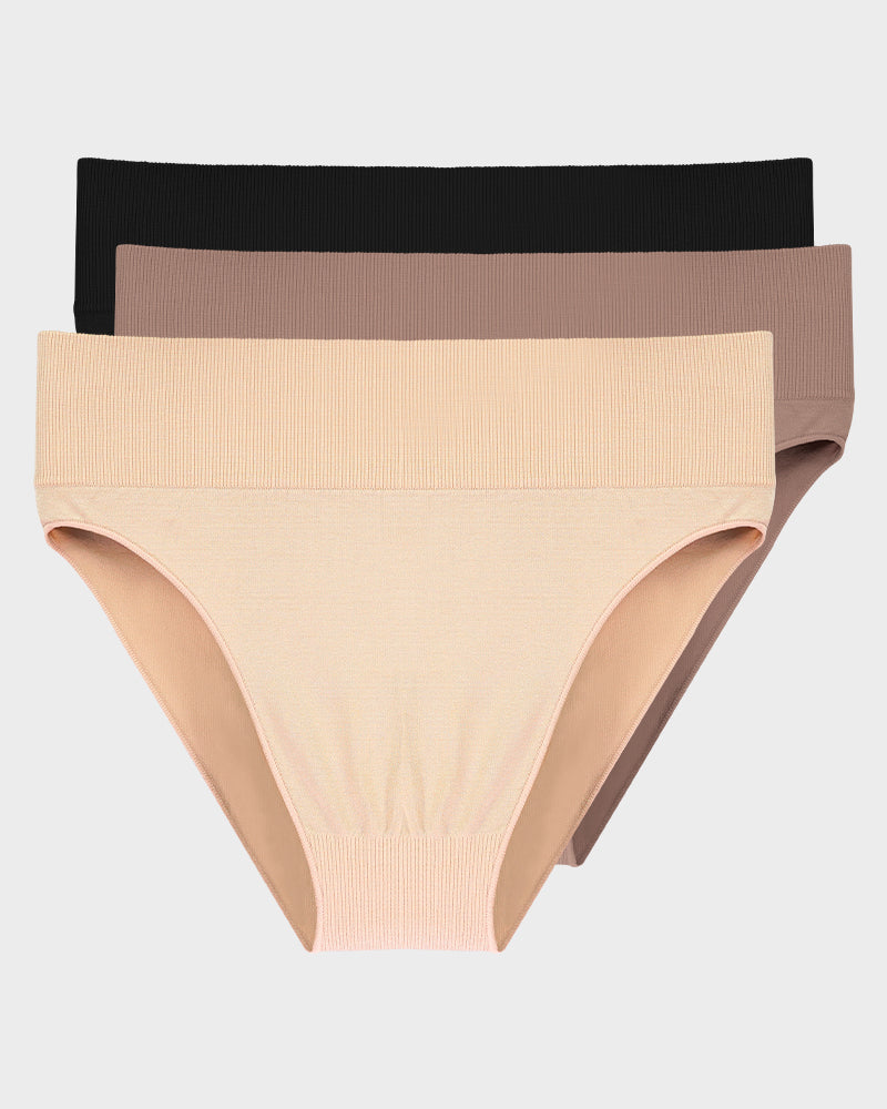 Seamless High Waist Tummy Control Brief Panty