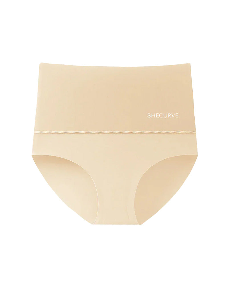 SheCurve®3-Pack High Waisted Tummy Control Brief Panties