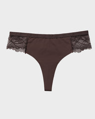 SheCurve®Seamless Comfort Lace Thong Panty