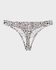 SheCurve®Low-Rise Animal Print Seamless Thong Panty