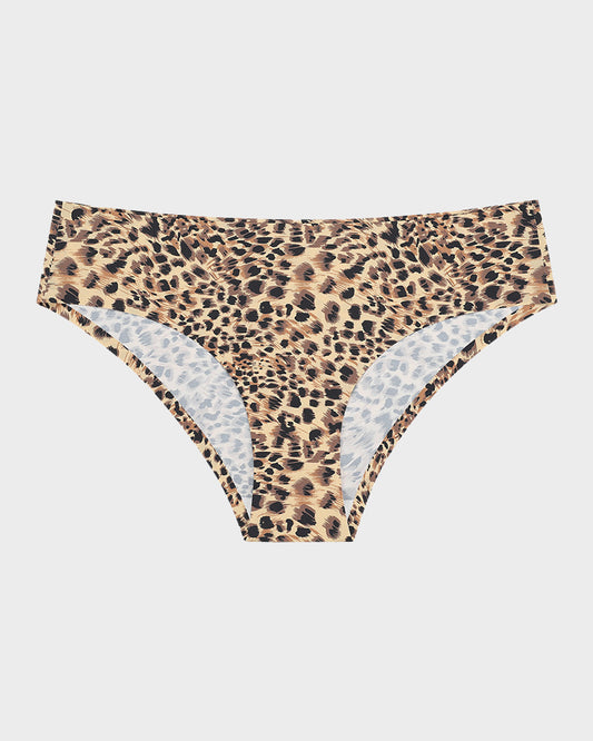 SheCurve®Low-Rise Animal Print Seamless Cheeky Panty