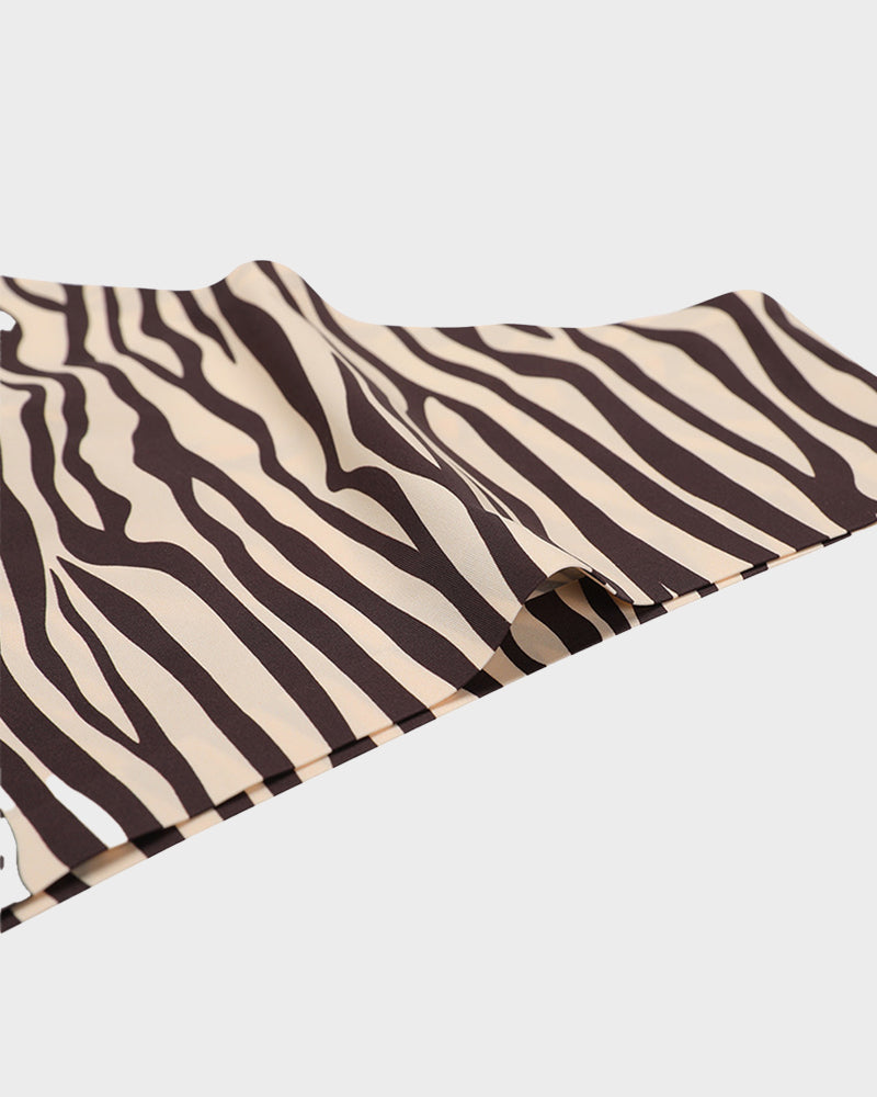 SheCurve®Low-Rise Animal Print Seamless Cheeky Panty