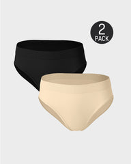 Seamless Daily Essential Brief Panty (2 Pack)