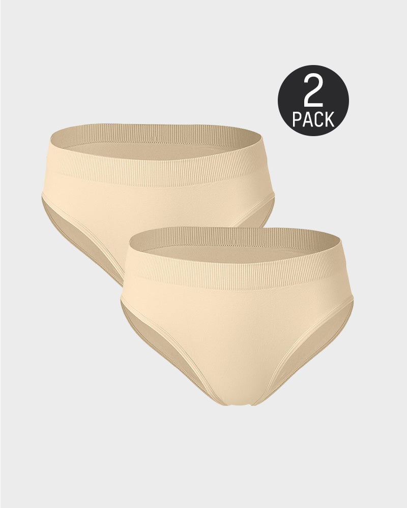 Seamless Daily Essential Brief Panty (2 Pack)