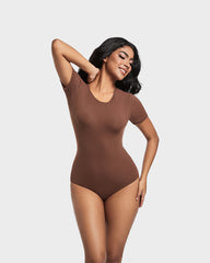 SheCurve®Comfy Sculpt Round Neck T-Shirt Bodysuit