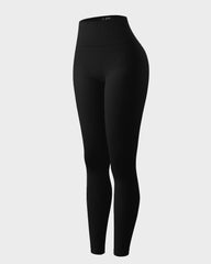 SheCurve®Seamless Ribbed Workout Top Shorts Leggings