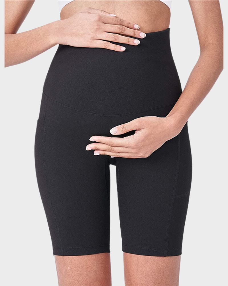 SheCurve® Ultra-Soft Stretchy Maternity Yoga Shorts