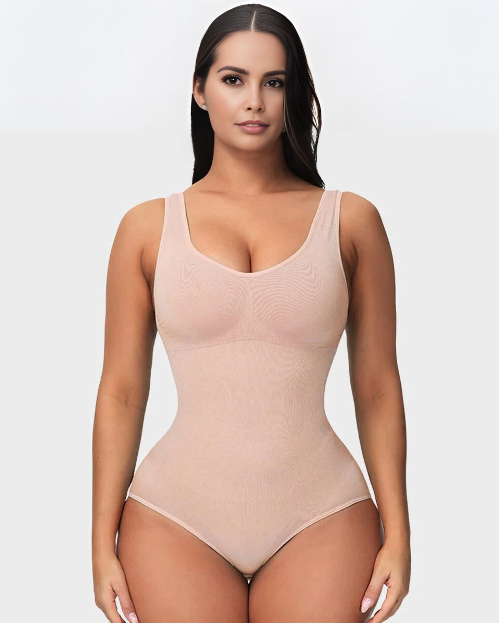 SheCurve® Smoothing Seamless Tank Top Bodysuit Tummy Control Shapewear