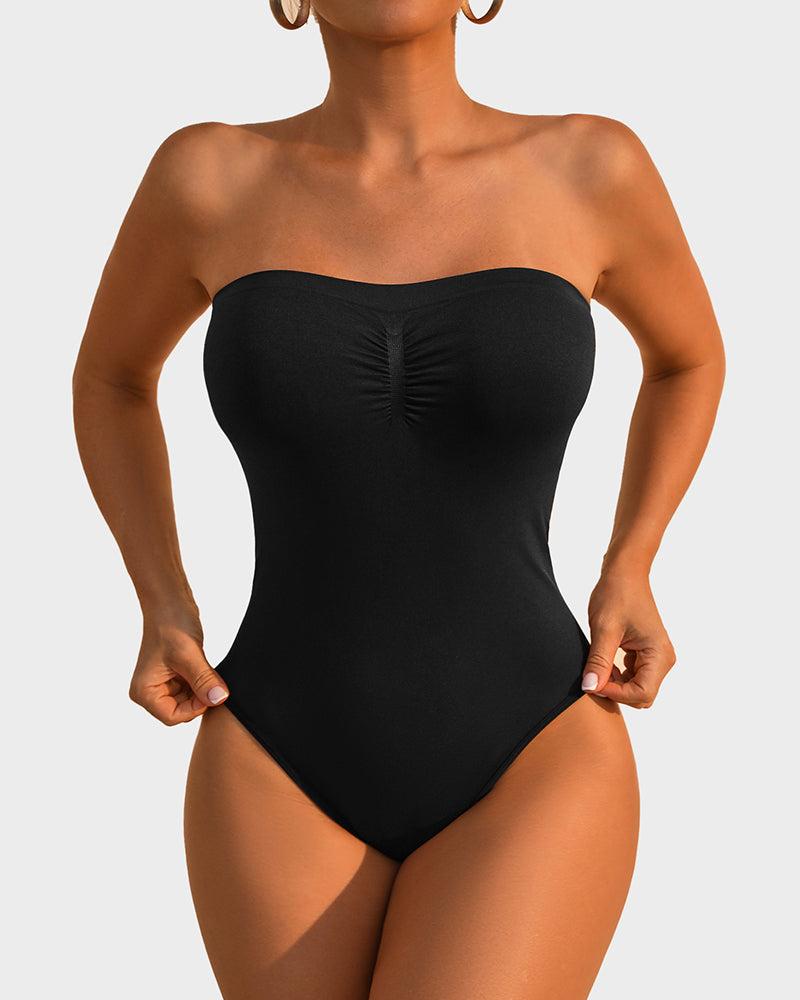 SheCurve®Strapless Tummy Control Sculpting Bodysuit