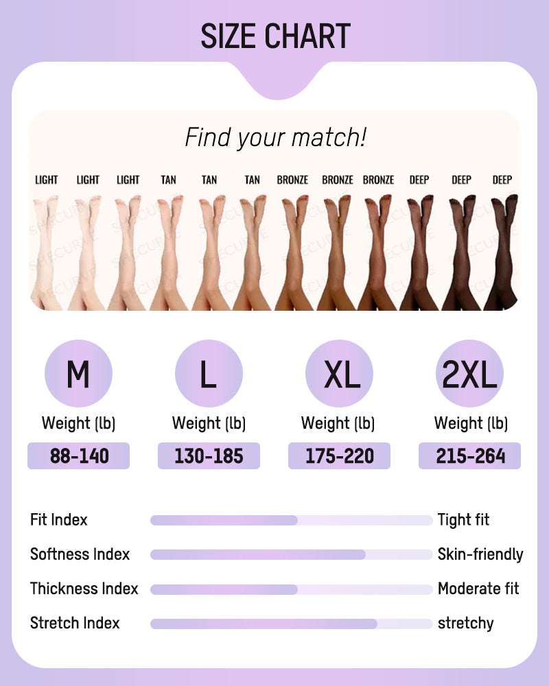 Translucent Fleece Lined Tights