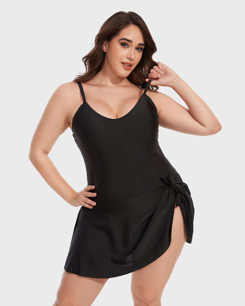 SheCurve® Plus Size One Piece Swimsuit