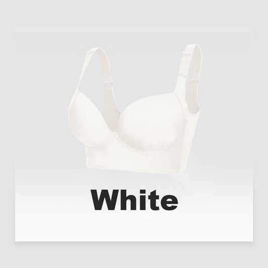 SheCurve®Push-Up Back Smoothing Bra-White