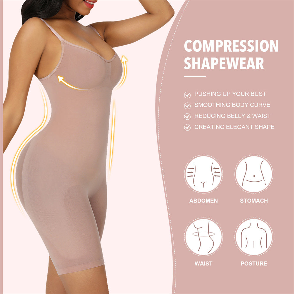 SheCurve® Smoothing Seamless Full Bodysuit
