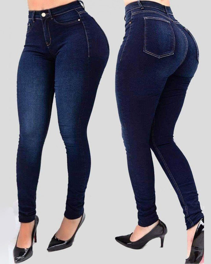 SheCurve® High-waist Stretch Slim-fit Shaping Jeans