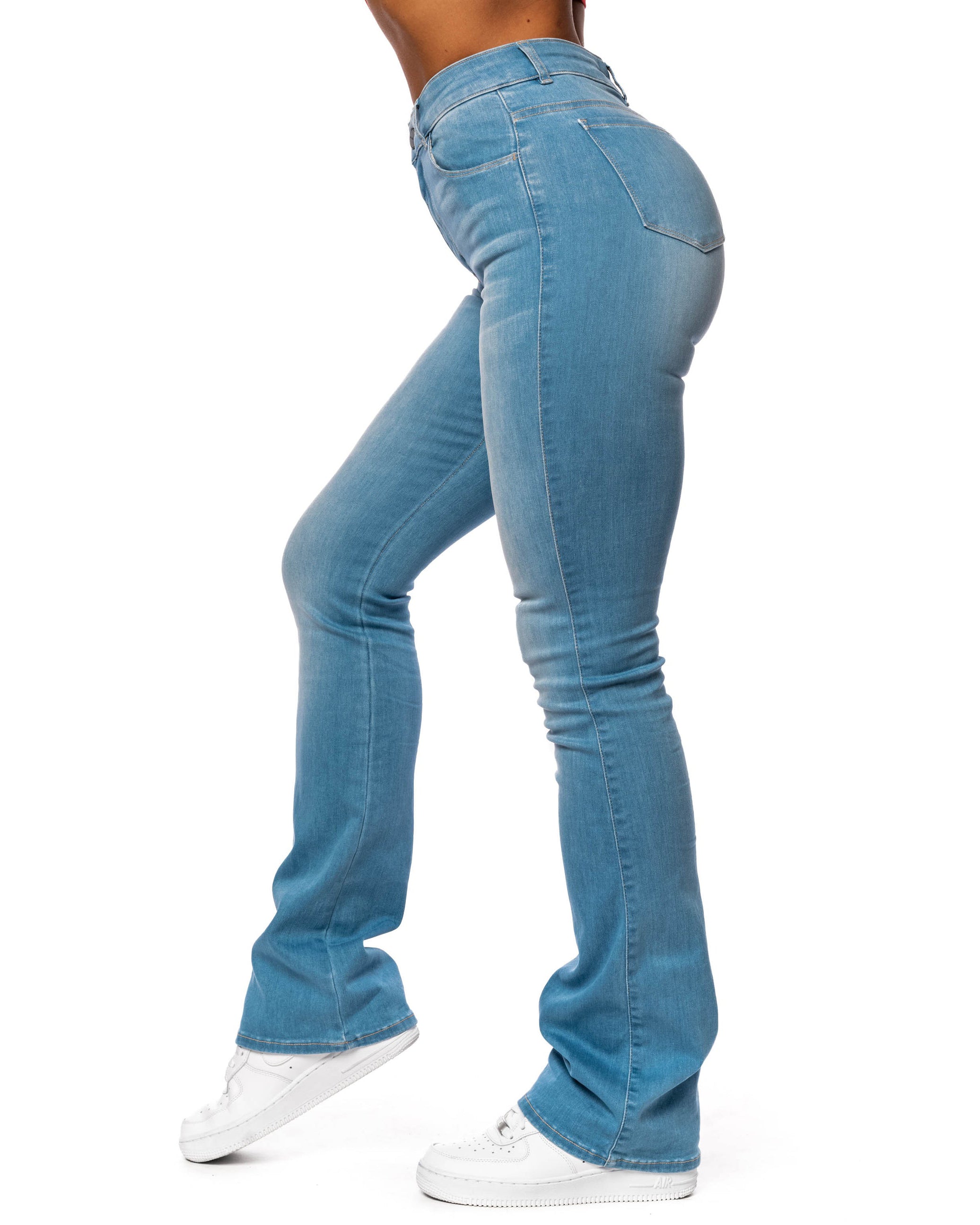 SheCurve® Slim Fit Bootcut Skinny Jeans